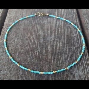 seed bead VSCO choker necklace